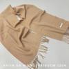 MS13 - Khăn dạ wool màu camel