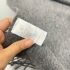 MS95 - Khăn dạ cừu xám trơn