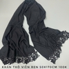 MS38 - Khăn thô viền ren