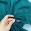 MS46 - Khăn len bản choàng to viền bèo Lancel