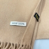 MS13 - Khăn dạ wool màu camel