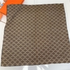 Khăn lụa vuông 90x90cm viền cuộn - họa tiết Ce.lin