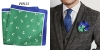Pocket square - Khăn cài túi áo vest bản 33x33cm
