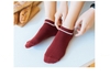 Tất cổ ngắn viền chỉ các màu