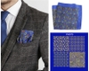 [33cm] Khăn cài túi áo vest /Pocket square 4 ô