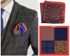[33cm] Khăn cài túi áo vest /Pocket square 4 ô