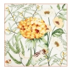Khăn lụa vuông 90x90cm viền cuộn - Mẫu màu nước