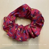 MS35 - Chun buộc tóc handmade vải lụa auth (ko tag)