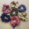 MS76 - Chun buộc tóc handmade vải lụa auth (ko tag)