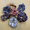 MS76 - Chun buộc tóc handmade vải lụa auth (ko tag)