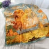 Khăn lụa họa tiết cỡ 70x70cm