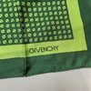 Khăn lụa Givenchy bản 75cm viền tay nền ố loang nhiều