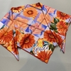 Khăn lụa Gucci viền tay new tag bản 85cm