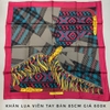 MS2 - Khăn lụa hồng