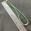 MS124 -  Vòng cổ đá thạch anh dâu mix charm bạc