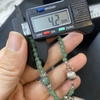 MS124 -  Vòng cổ đá thạch anh dâu mix charm bạc
