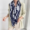 Khăn lụa vuông bản to 90x90cm choàng áo