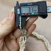 MS135 -  Vòng cổ ngọc trai khóa hoa 4 sợi xoắn