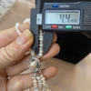 MS137 -  Vòng cổ ngọc trai hạt dị dáng dài