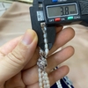 MS126 -  Vòng cổ ngọc trai 3 sợi bóng đẹp khóa hoa