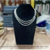 MS 78 - Vòng cổ trai gạo bóng hạt to 3 tầng