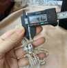 MS88 - Vòng cổ ngọc trai hạt dị tone trắng xám nhạt