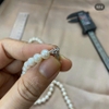 MS89 - Vòng cổ ngọc trai akoya khóa bạc thông minh phối nhiều dáng