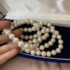 MS90 - Vòng cổ ngọc trai nước ngọt hạt to quấn 1-2 vòng