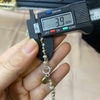 MS68 - Vòng cổ ngọc trai nhí hạt dị tone trắng xanh choker