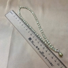 MS68 - Vòng cổ ngọc trai nhí hạt dị tone trắng xanh choker