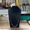 MS145 -  Vòng cổ đá spinel mix trai thật