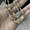 MS170 -  Vòng cổ ngọc trai sợi dài màu nhuộm