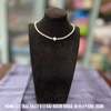 MS181 -  Vòng cổ ngọc trai phối charm trai thật