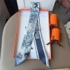 Khăn lụa twilly bản vát dài 5x85cm
