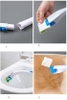 Cọ toilet+đế+12 bông lau
