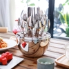 Set trứng đựng 24 bộ muỗng nĩa