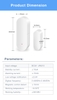 Thiết bị Cảm ứng đóng mở cửa Zigbee 3.0