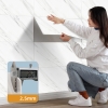 Tấm ốp Nhựa giả đá hoa cương trang trí tường (40x80cm)