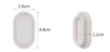 2 bộ Miếng dán silicon từ tính