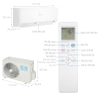 Điều hòa Casper 18000BTU 1 chiều Inverter TC-18IS36