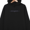 PH purple line hoodie black PT0122