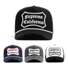 FLIPPER Mũ lưỡi trai Ballcap California Patch BK/WH NN260  캘리포니아 패치 흰검