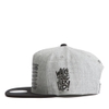 FLIPPER Nón Snapback  FL BIG-USA print màu xám đen FB030 - L