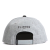 FLIPPER Nón Snapback  FL BIG-USA print màu xám đen FB030 - L