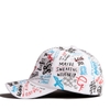 PREMI3R Nón lưỡi trai Dadhat Flipper 4SKETCH white  4색 스케치 볼캡 FL395 Size -M