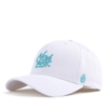 [M] Nón ballcap NY 2 Line white NN362