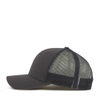 PREMI3R Nón lưỡi trai trơn BLANK 6 meshcap D.grey NN382 Size - M