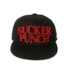 Nón Hiphop PUNCH màu đen chữ đỏ