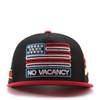 [outlet] Nón hiphop NEON VACANCY black/red P702