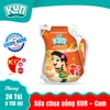 Sữa Chua Uống , sữa trái cây KUN túi 110ml